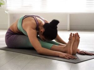 Paschimottanasana (Seated Forward Fold) | Fertility Yoga